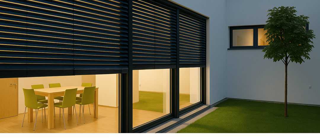 Rollladen, Raffstore und Tuchverschattung