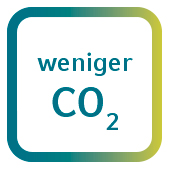 weniger CO₂ bei der Herstellung gegenüber stahlarmierten Fenstern