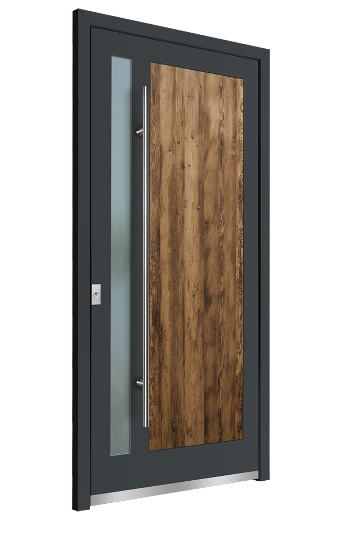 brand ALUMINIUM HAUSTÜR - Modell Quinn