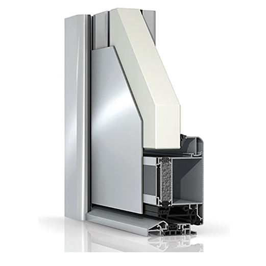 Alu Door D72 RL Flügelüberdeckend